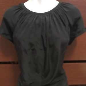Kate Spade Live colorful black shirt